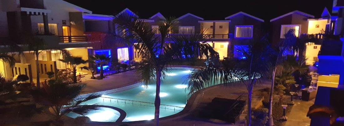 Hotels and resorts.